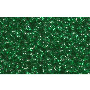 Achat cc7b - perles de rocaille Toho 11/0 transparent grass green (10g)