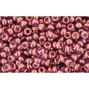 Kaufen Sie Perlen in der Schweiz cc202 - Toho rocailles perlen 11/0 gold lustered lilac (10g)