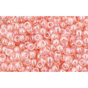 Kaufen Sie Perlen in der Schweiz cc290 - Toho rocailles perlen 11/0 transparent lustered rose (10g)