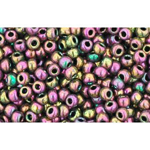 cc509 - Toho rocailles perlen 11/0 higher metallic purple/green iris (10g)