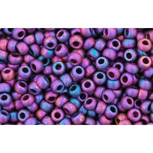 Kaufen Sie Perlen in der Schweiz cc515f - Toho rocailles perlen 11/0 higher metallic frosted mardi gras (10g)