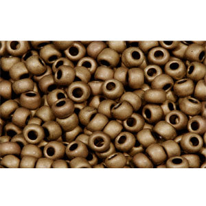 Kaufen Sie Perlen in der Schweiz Cc702 - Toho rocailles perlen 11/0 matt colour dark copper (10g)