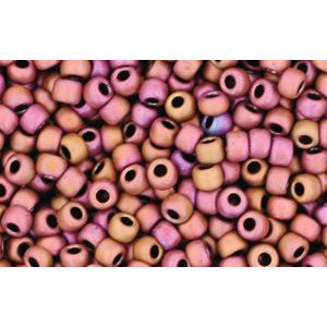 Kaufen Sie Perlen in der Schweiz cc703 - Toho rocailles perlen 11/0 matt colour mauve mocha (10g)