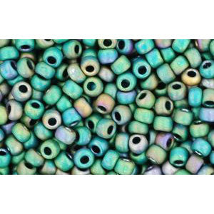 Kaufen Sie Perlen in der Schweiz cc710 - Toho rocailles perlen 11/0 matt colour aquarius (10g)