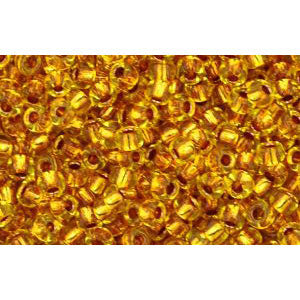 cc745 - Toho rocailles perlen 11/0 copper lined marigold (10g)