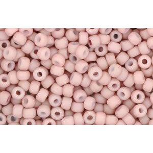 cc764 - perles de rocaille Toho 11/0 opaque pastel frosted shrimp (10g)