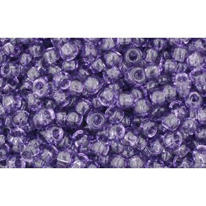 cc19 - perles de rocaille Toho 11/0 transparent sugar plum (10g)