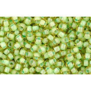 cc945 - Toho rocailles perlen 11/0 jonquil/ mint julep (10g)