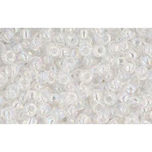 Kaufen Sie Perlen in der Schweiz cc1 - Toho rocailles perlen 11/0 transparent crystal (10g)