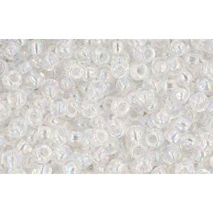 cc1 - perles de rocaille Toho 11/0 transparent crystal (10g)