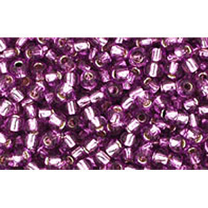 cc2219 - Toho rocailles perlen 11/0 silver lined light grape (10g)