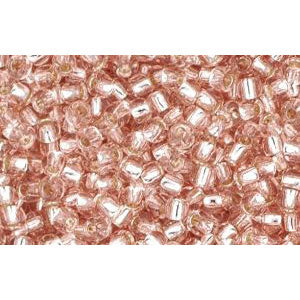Kaufen Sie Perlen in der Schweiz cc31 - Toho rocailles perlen 11/0 silver lined rosaline (10g)