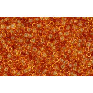 cc2c - perles de rocaille Toho 15/0 transparent topaz (5g)