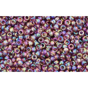 Achat cc166b - perles de rocaille Toho 15/0 trans rainbow med amethyst (5g)