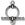 Perlengroßhändler in der Schweiz Ring und Stab Verschluss Schnörkel Antik-Silberfarben 15x20mm und 25mm (1)