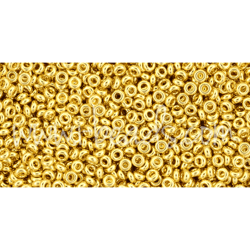 Kaufen Sie Perlen in der Schweiz cc712 - toho demi round 11/0 metallic gold 24K (5g)