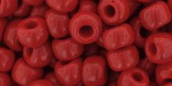 Kaufen Sie Perlen in der Schweiz cc45 - Toho rocailles perlen 3/0 opaque pepper red (10g)