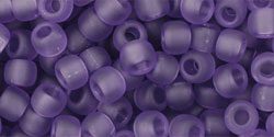 Kaufen Sie Perlen in der Schweiz cc19f - Toho rocailles perlen 6/0 transparent frosted sugar plum (10g)