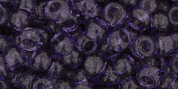 cc19 - Toho rocailles perlen 6/0 transparent sugar plum (10g)