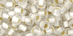 Kaufen Sie Perlen in der Schweiz cc21f - Toho rocailles perlen 6/0 silver lined frosted crystal (10g)