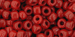 Kaufen Sie Perlen in der Schweiz cc45a - Toho rocailles perlen 6/0 opaque cherry (10g)