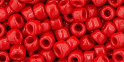 Kaufen Sie Perlen in der Schweiz cc45 - Toho rocailles perlen 6/0 opaque pepper red (10g)