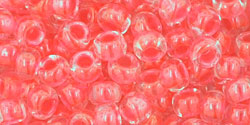 Kaufen Sie Perlen in der Schweiz cc803 - Toho rocailles perlen 6/0 luminous neon salmon (10g)