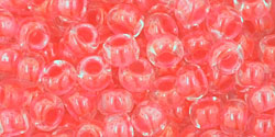 Achat cc803 - perles de rocaille Toho 6/0 luminous neon salmon (10g)