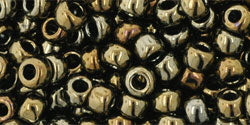 Kaufen Sie Perlen in der Schweiz cc507 - Toho rocailles perlen 6/0 metallic iris brown (10g)