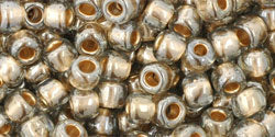 Kaufen Sie Perlen in der Schweiz cc993 - Toho rocailles perlen 6/0 gold lined black diamond (10g)