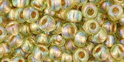 cc998 - Toho rocailles perlen 6/0 gold lined rainbow light jonquil (10g)