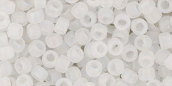 Kaufen Sie Perlen in der Schweiz cc161f - Toho rocailles perlen 8/0 transparent rainbow frosted crystal (10g)