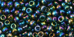 Kaufen Sie Perlen in der Schweiz cc180 - toho rocailles perlen 8/0 transparent rainbow olivine (10g)