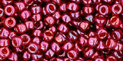 Achat cc332 - perles de rocaille Toho 8/0 gold lustered raspberry (10g)