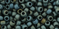 Kaufen Sie Perlen in der Schweiz cc613 - Toho rocailles perlen 8/0 matt colour iris grey (10g)
