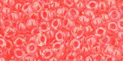 Achat cc803 - perles de rocaille Toho 8/0 luminous neon salmon (10g)