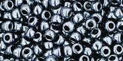 Kaufen Sie Perlen in der Schweiz cc81 - Toho rocailles perlen 8/0 metallic hematite (10g)
