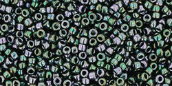 cc89 - perles de rocaille Toho 15/0 métallic moss (5g)