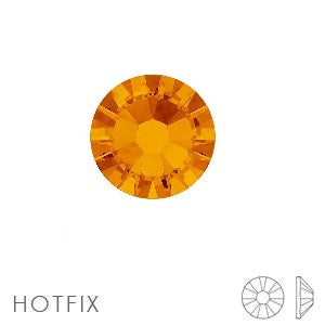 Strass 2038 hot fix flat back Tangerine ss8-2.4mm (80)