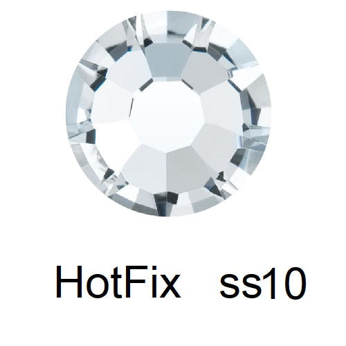 Kaufen Sie Perlen in der Schweiz Flatback Hotfix Preciosa Crystal 00030 - ss10-2.70mm (80)