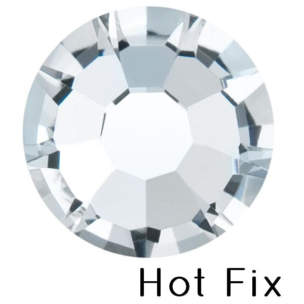 Strass hotfix Preciosa crystal - ss30-6.35mm (12)