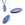 Perlen Einzelhandel Kyanit-Tropfenanhänger 25 x 10 x 4 mm - Loch: 0;8 mm (1)