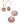 Perlen Einzelhandel Donut Rondelle Perle Grauer Achat -10mm - Loch: 4mm (2)