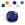 Perlen Einzelhandel Quadratischer Anhänger mit facettiertem Lapislazuli - 11mm - Loch: 1mm (1)