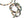 Perlen Einzelhandel Indischer Achat Rondelle Perlen 4x2mm - Loch: 0,8mm - (1 Strang 39cm)