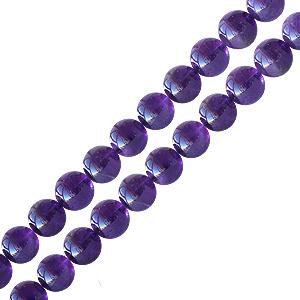 Amethyst rund perlenstrang 4mm (1)