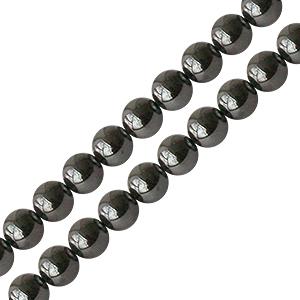 Kaufen Sie Perlen in der Schweiz Hämatit rund perlenstrang 4mm (1)