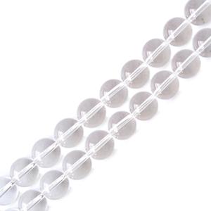 Kaufen Sie Perlen in der Schweiz Kristallquarzperlen rund 4mm (1)