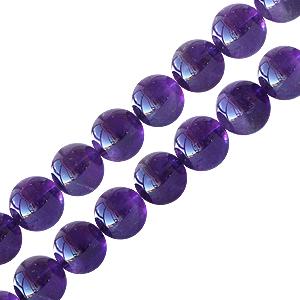 Kaufen Sie Perlen in der Schweiz Amethyst rund perlenstrang 6mm (1)