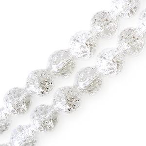 Kaufen Sie Perlen in der Schweiz Crackled kristallquarzperlen rund 8mm (1)